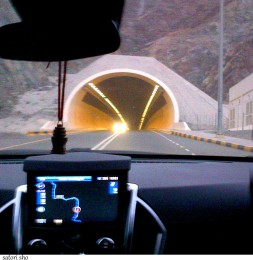 one of the tunnels in Hatta on the way
